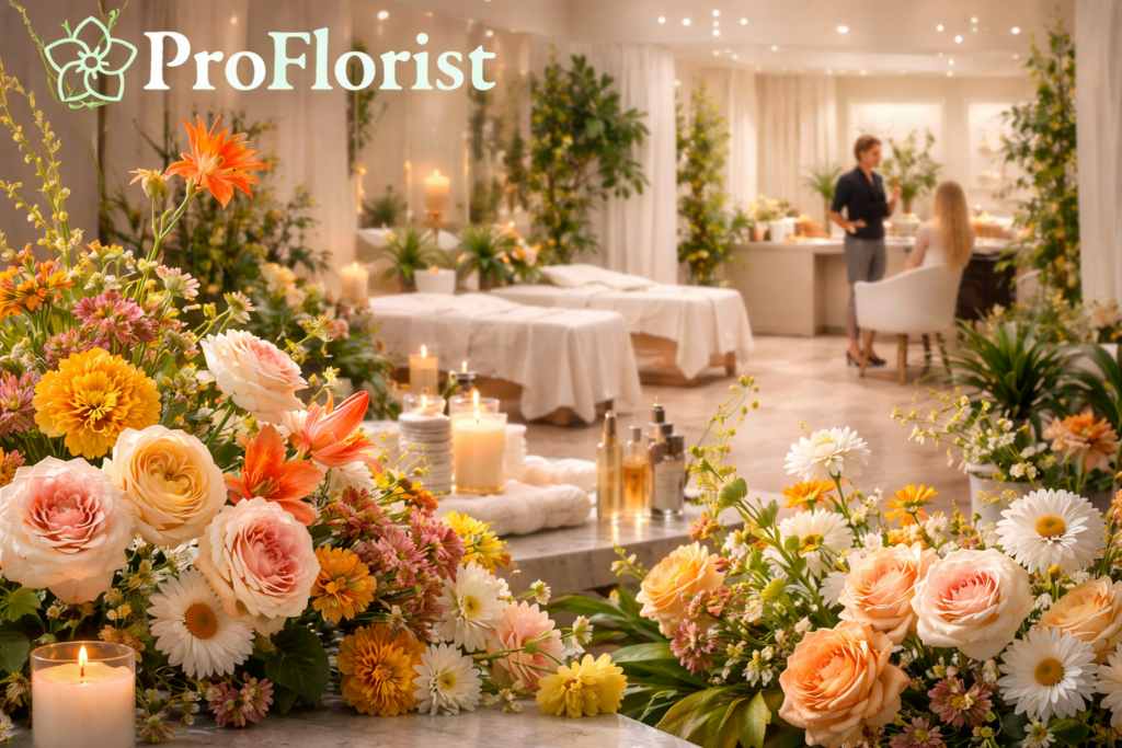concept nou florarie cu spa si coafor