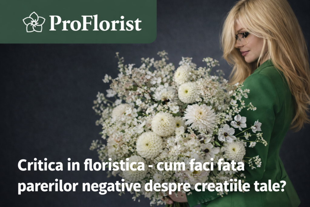 critica in floristica - cum faci fata opiniilor negative