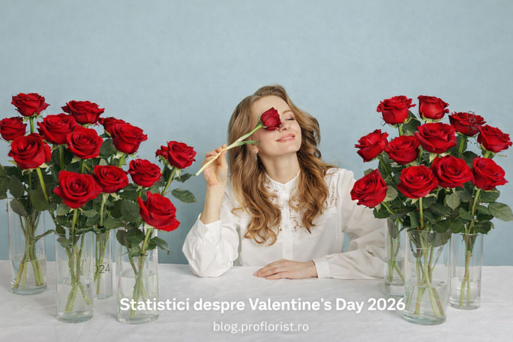 statistici valentine's day 2026 pentru florarii