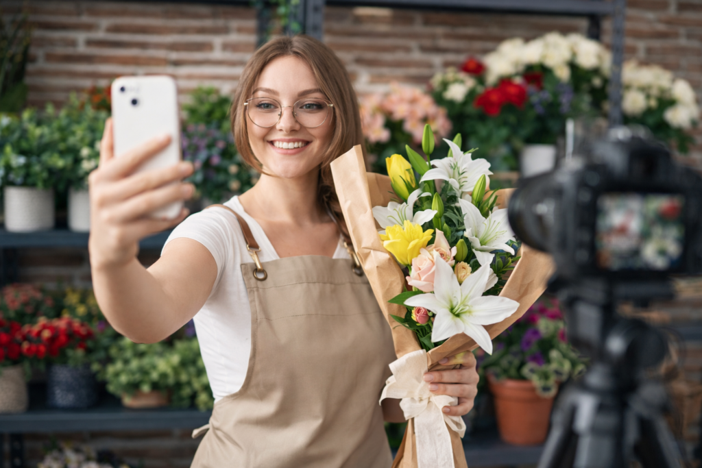 strategie florist social media
