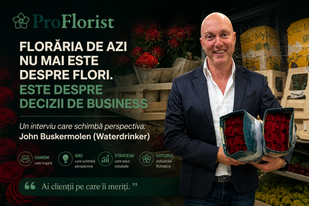 interviu John Buskermolen Waterdrinker pentru ProFlorist Romania