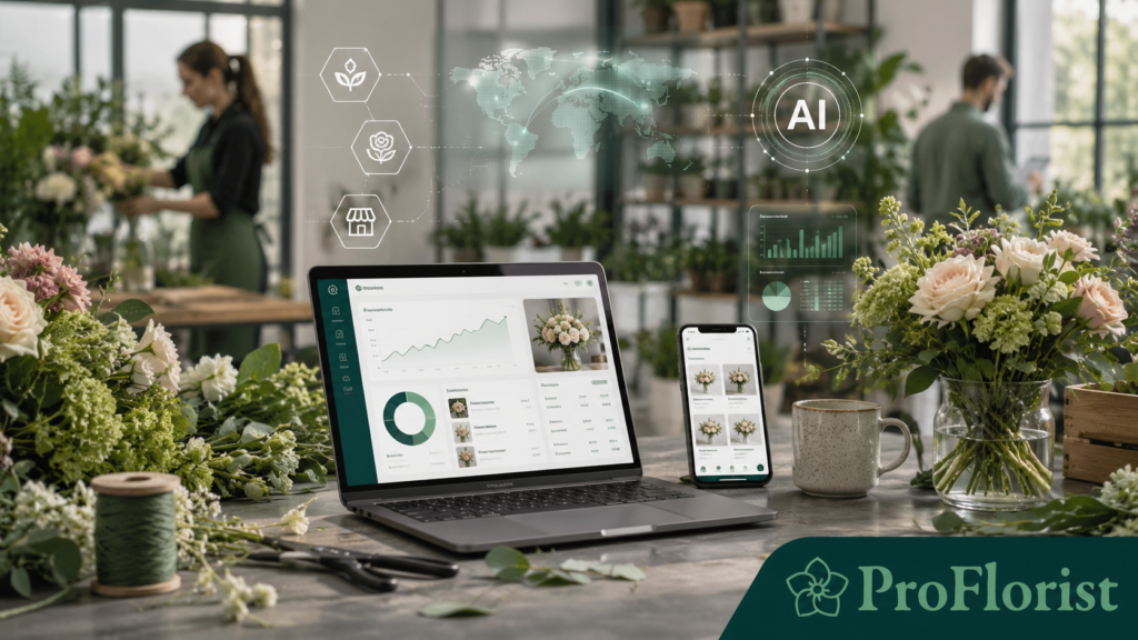 Floristica intră în era AI: de la seră și supply chain până la florist și client