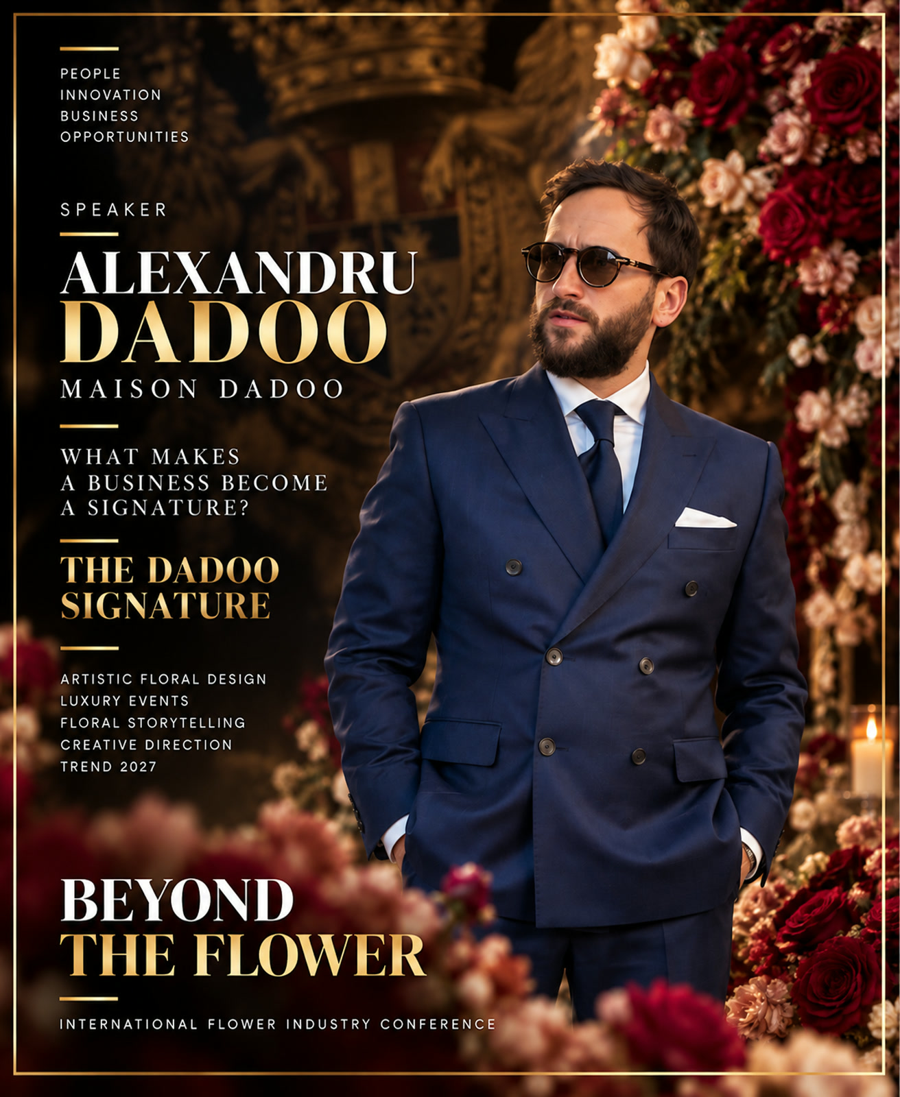 Alexandru Dadoo — poster oficial Beyond the Flower.
