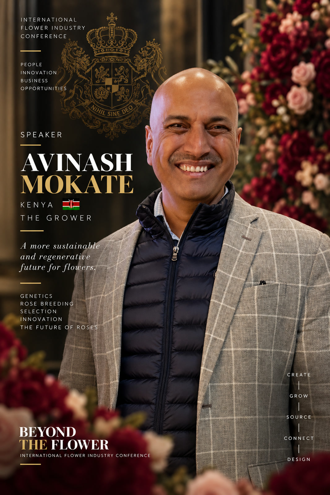 Avinash Mokate — poster oficial Beyond the Flower.