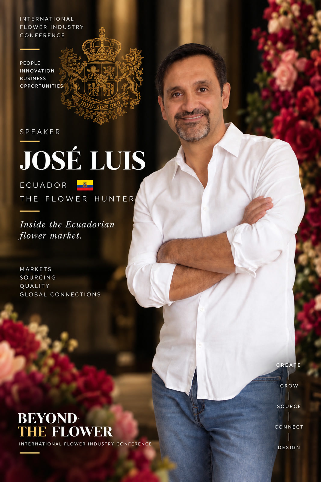 José Luis, Sara Garden — poster oficial Beyond the Flower.